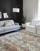 Loloi II Skye SKY-06 Apricot/Mist Area Rug Lifestyle Image Feature