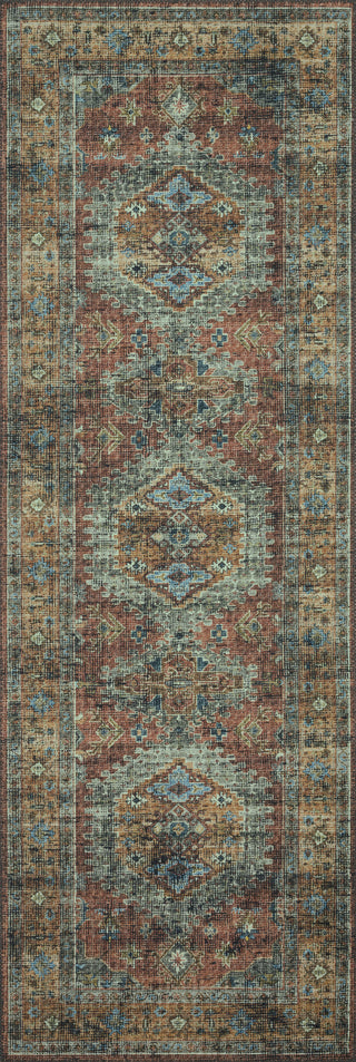 Loloi II Skye SKY-07 Terracotta/Sky Area Rug Main Image
