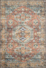 Loloi II Skye SKY-07 Terracotta/Sky Area Rug main image