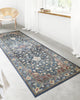 Loloi II Skye SKY-08 Denim/Brick Area Rug Lifestyle Image Feature