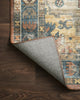 Loloi II Skye SKY-11 Rust/Blue Area Rug Corner Image