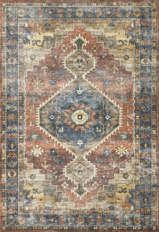 Loloi II Skye SKY-11 Rust/Blue Area Rug main image