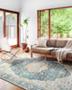 Loloi II Skye SKY-12 Ocean / Multi Area Rug Corner Image
