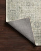 Loloi II Skye SKY-14 Natural / Sage Area Rug Lifestyle Image Feature