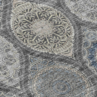 Dalyn Solace SL1 Gray Machine Washable Area Rug Swatch Image