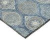 Dalyn Solace SL1 Navy Machine Washable Area Rug Corner Image