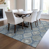 Dalyn Solace SL1 Navy Machine Washable Area Rug Lifestyle Image Feature