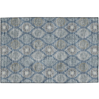 Dalyn Solace SL1 Navy Machine Washable Area Rug Scatter Main Image