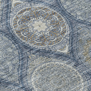 Dalyn Solace SL1 Navy Machine Washable Area Rug Swatch Image