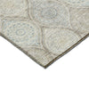 Dalyn Solace SL1 Taupe Machine Washable Area Rug Corner Image