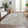 Dalyn Solace SL1 Taupe Machine Washable Area Rug Lifestyle Image Feature