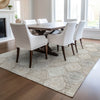 Dalyn Solace SL1 Taupe Machine Washable Area Rug Lifestyle Image Feature