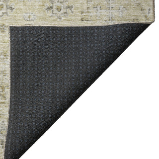 Dalyn Solace SL10 Beige Machine Washable Area Rug Backing Image