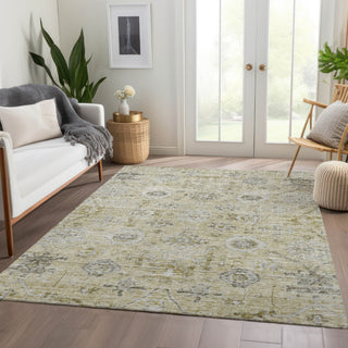 Dalyn Solace SL10 Beige Machine Washable Area Rug Lifestyle Image Feature
