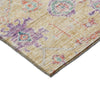 Dalyn Solace SL10 Peach Machine Washable Area Rug Corner Image