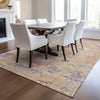 Dalyn Solace SL10 Peach Machine Washable Area Rug Lifestyle Image Feature