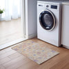 Dalyn Solace SL10 Peach Machine Washable Area Rug Scatter Lifestyle Image Feature