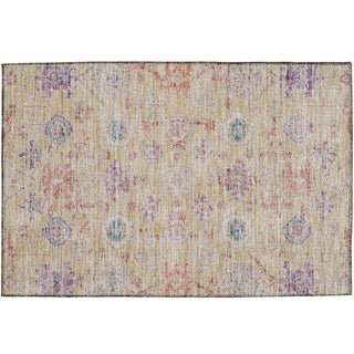 Dalyn Solace SL10 Peach Machine Washable Area Rug Scatter Main Image