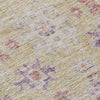 Dalyn Solace SL10 Peach Machine Washable Area Rug Swatch Image