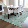 Dalyn Solace SL10 Teal Machine Washable Area Rug Lifestyle Image Feature