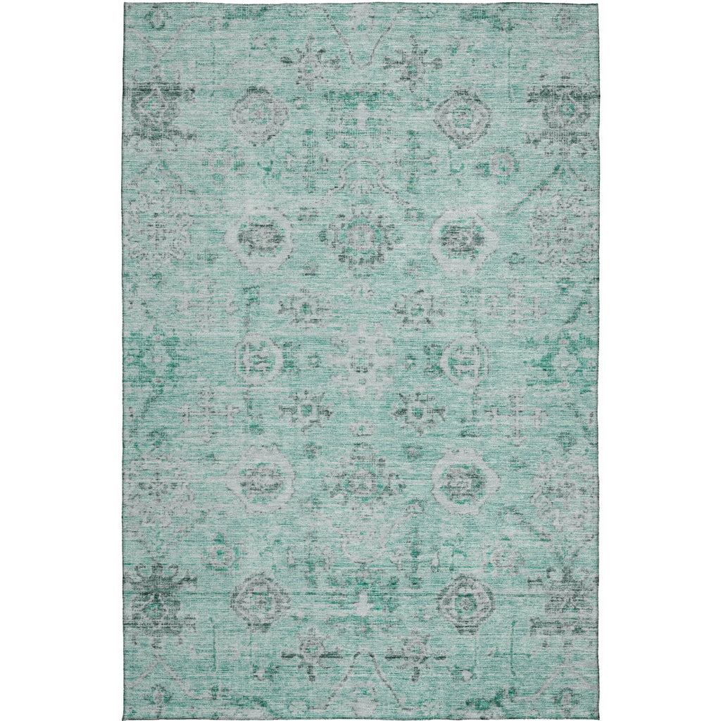 Dalyn Solace SL10 Teal Machine Washable Area Rug main image