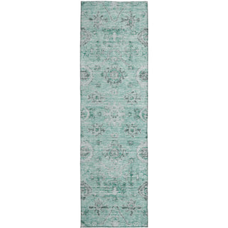 Dalyn Solace SL10 Teal Machine Washable Area Rug Runner Main Image