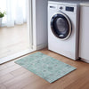 Dalyn Solace SL10 Teal Machine Washable Area Rug Scatter Lifestyle Image Feature