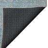 Dalyn Solace SL11 Aqua Machine Washable Area Rug Backing Image