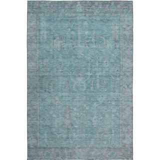 Dalyn Solace SL11 Aqua Machine Washable Area Rug main image
