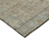 Dalyn Solace SL11 Tan Machine Washable Area Rug Corner Image