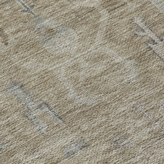 Dalyn Solace SL11 Tan Machine Washable Area Rug Swatch Image