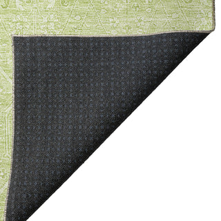 Dalyn Solace SL12 Lime Machine Washable Area Rug Backing Image