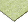 Dalyn Solace SL12 Lime Machine Washable Area Rug Corner Image