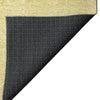 Dalyn Solace SL12 Yellow Machine Washable Area Rug Backing Image