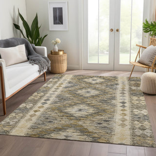 Dalyn Solace SL13 Beige Machine Washable Area Rug Lifestyle Image Feature