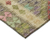 Dalyn Solace SL13 Green Machine Washable Area Rug Corner Image