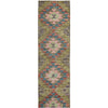 Dalyn Solace SL13 Green Machine Washable Area Rug Runner Main Image