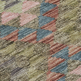 Dalyn Solace SL13 Green Machine Washable Area Rug Swatch Image