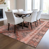 Dalyn Solace SL13 Terracotta Machine Washable Area Rug Lifestyle Image Feature