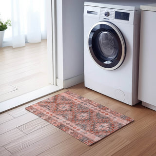 Dalyn Solace SL13 Terracotta Machine Washable Area Rug Scatter Lifestyle Image Feature