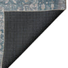 Dalyn Solace SL14 Blue Machine Washable Area Rug Backing Image