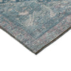 Dalyn Solace SL14 Blue Machine Washable Area Rug Corner Image