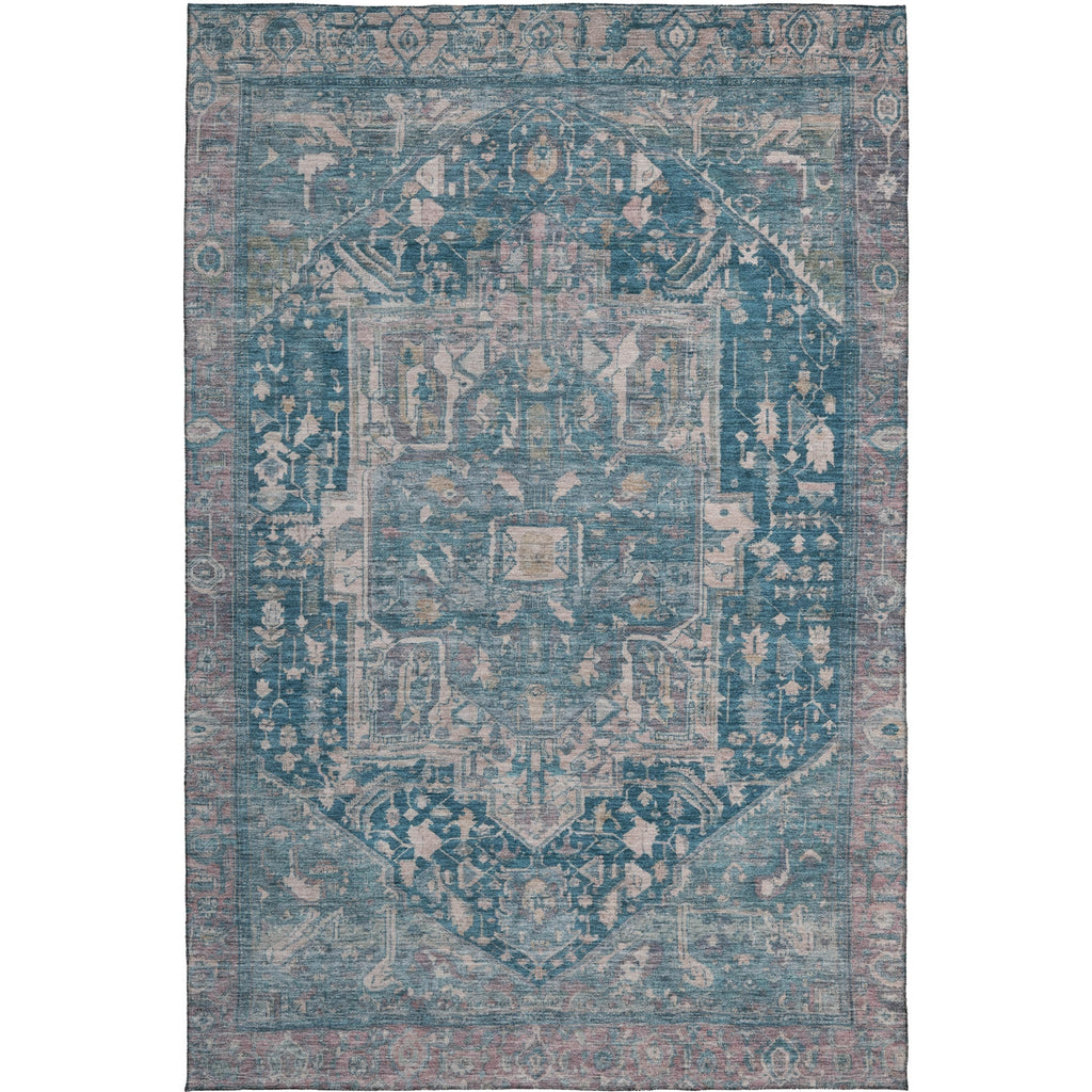 Dalyn Solace SL14 Blue Machine Washable Area Rug main image