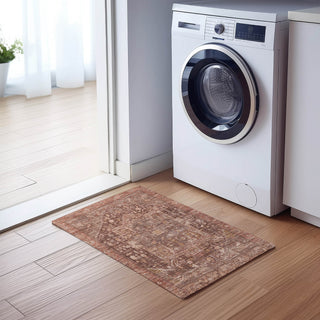 Dalyn Solace SL14 Burgundy Machine Washable Area Rug Scatter Lifestyle Image Feature