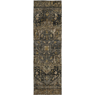 Dalyn Solace SL14 Charcoal Machine Washable Area Rug Runner Main Image