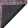 Dalyn Solace SL14 Eggplant Machine Washable Area Rug Backing Image