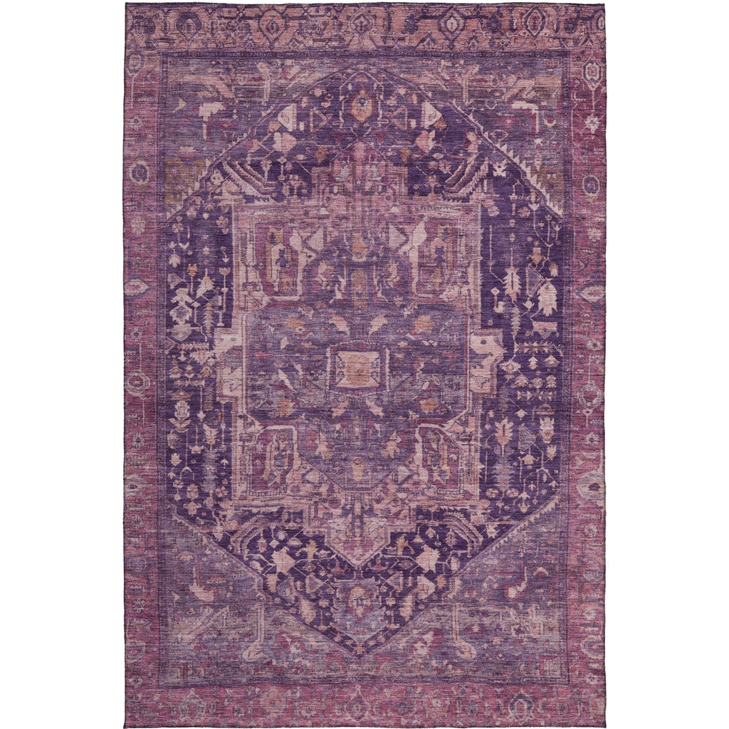Dalyn Solace SL14 Eggplant Machine Washable Area Rug main image