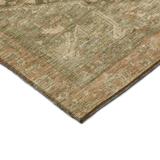 Dalyn Solace SL14 Fern Machine Washable Area Rug Corner Image