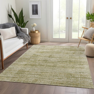 Dalyn Solace SL3 Aloe Machine Washable Area Rug Lifestyle Image Feature