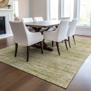 Dalyn Solace SL3 Aloe Machine Washable Area Rug Lifestyle Image Feature